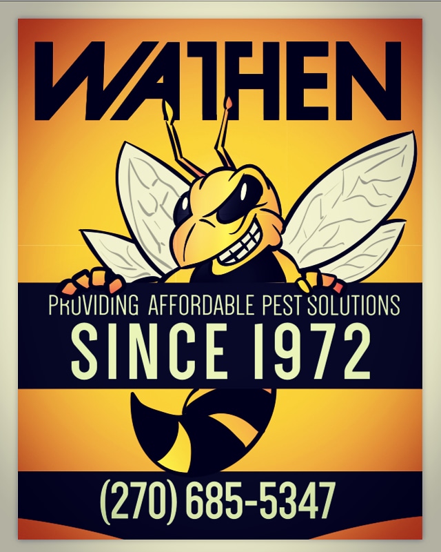 Wathen sign: providing affordable pest solutions since 1972
